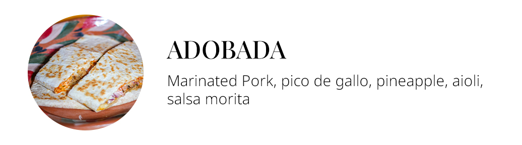 Adobada---quesadilllas