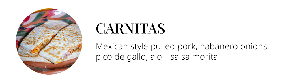 carnitas--quesadilllas
